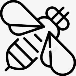 雅虎嗡嗡声蜜蜂图标高清图片