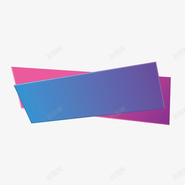紫色矩形叠加png免抠素材_新图网 https://ixintu.com 叠加 商务 大气 渐变 矩形 科技 紫色