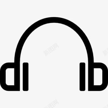 音乐耳机的工具图标图标