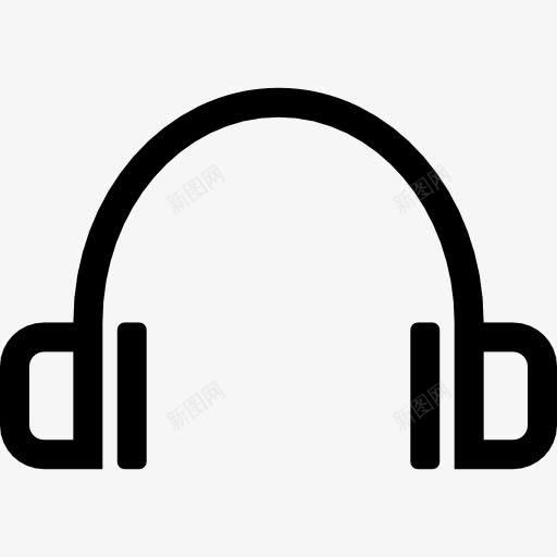 音乐耳机的工具图标png_新图网 https://ixintu.com 听听力 字典集 工具 耳机 运动耳机跑步挂耳式 音乐