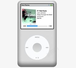 苹果MP3IPodClassic播放器PSD高清图片