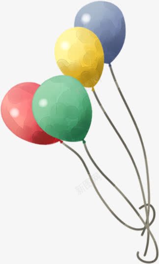 创意合成水彩空中的气球png免抠素材_新图网 https://ixintu.com 创意 合成 气球 水彩 空中