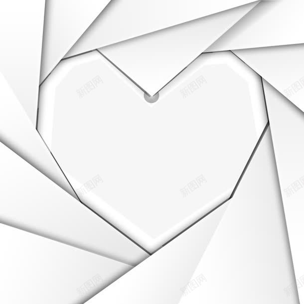 几何背景装饰png免抠素材_新图网 https://ixintu.com 几何背景装饰 白色 线条