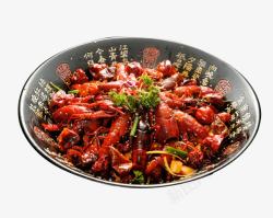 韩式电烤锅烤小龙虾高清图片