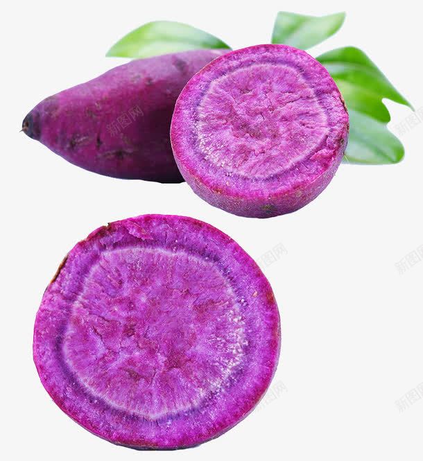 营养紫薯png免抠素材_新图网 https://ixintu.com 紫色 紫薯 营养 薯