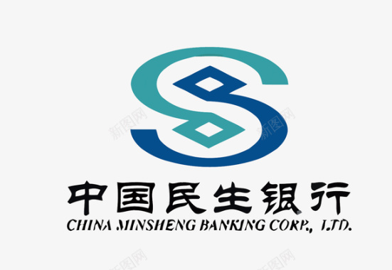 中国民生银行LOGO矢量图图标图标