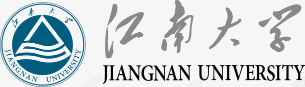 江南大学logo矢量图图标图标