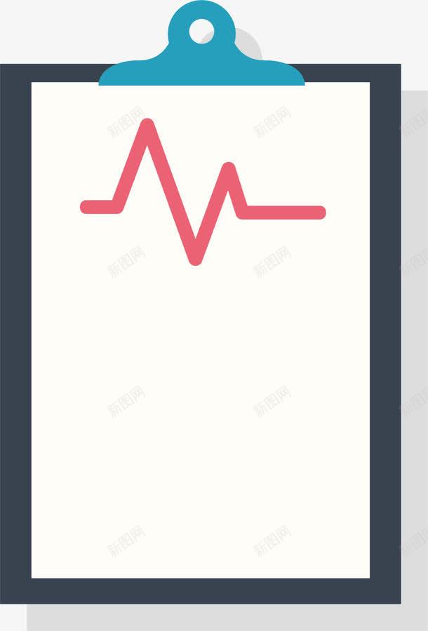 心跳单据png免抠素材_新图网 https://ixintu.com 生物医药 生物医药产业 生物医药展板 生物医药广告 生物医药整容 病例 线条