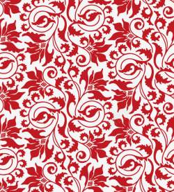 红色福字剪纸装饰图案红色花纹矢量图高清图片