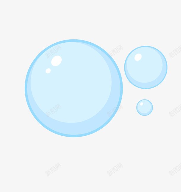 泡沫清洁护理图标png_新图网 https://ixintu.com 干净 打扫 打理 晶莹剔透 泡沫 清扫 清洁 清洁和护理相关UI图标 清理 球体 蓝色