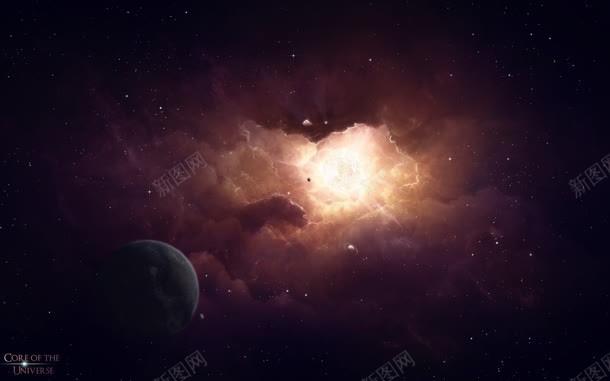 神秘宇宙星云星球jpg设计背景_新图网 https://ixintu.com 宇宙 星云 星球 神秘