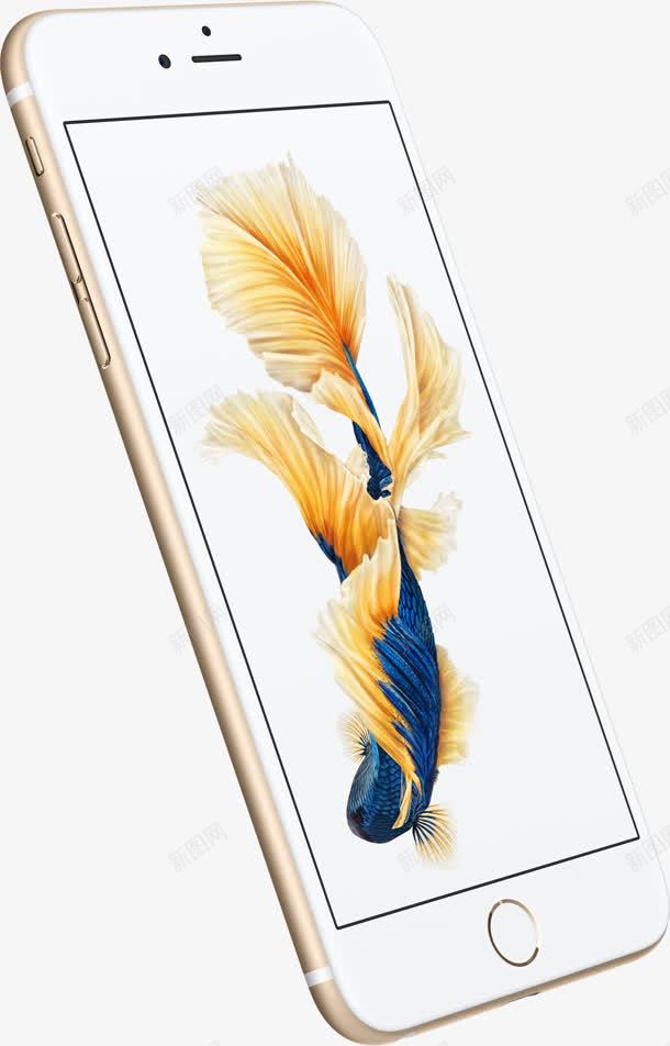 iPhone6s土豪金png免抠素材_新图网 https://ixintu.com 6s iphone 土豪