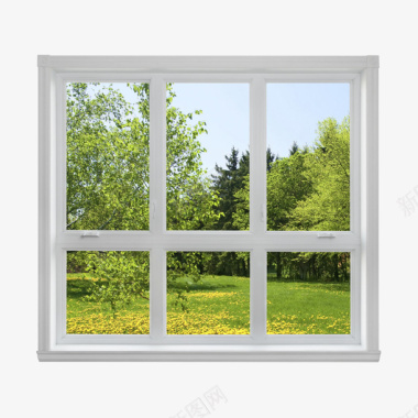 窗户窗外风景图标图标