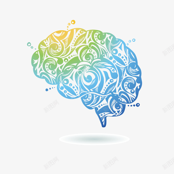 创意彩色大脑png免抠素材_新图网 https://ixintu.com 创意 卡通大脑 彩色大脑 思考装饰 背景装饰