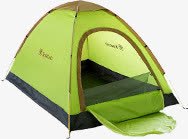 绿色户外装备帐篷素材