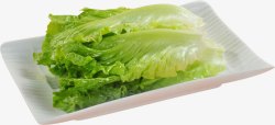 生菜新鲜蔬菜盘装生菜高清图片