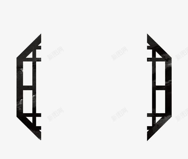 镂空木制窗png免抠素材_新图网 https://ixintu.com 中国风 传统文化 古玩