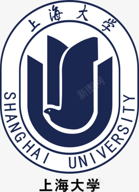 上海大学logo矢量图图标图标