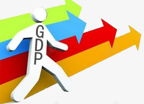 绿色红色箭头和人均GDP图标png_新图网 https://ixintu.com GDP 简约 箭头 红色 绿色 设计