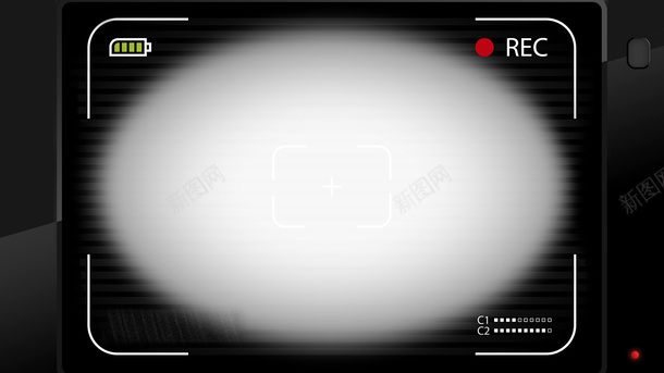 摄影机屏幕黑色摄影屏png免抠素材_新图网 https://ixintu.com 录制框 拍摄用具 摄影框 标清高清框 透明框