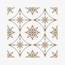 波斯地毯图案手绘花纹元素高清图片
