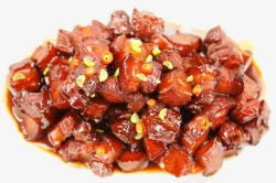 传统中国菜美味红烧肉摄影高清图片