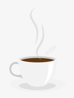 矢量咖啡杯图形卡通咖啡杯高清图片