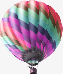 彩色线条手绘氢气球素材