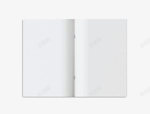 打开的空白笔记本杂志png免抠素材_新图网 https://ixintu.com 打开的空白笔记本杂志 笔记本 速写本