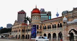 马来西亚旅游吉隆坡街景高清图片