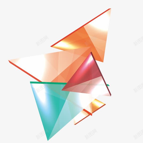 3D彩色立体几何图形png免抠素材_新图网 https://ixintu.com 3D 几何 几何形状 图形 多边形几何体 彩色立体 抽象 时尚几何体 科技几何体 立体棱形几何体