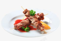 猪肉串美味肉串高清图片