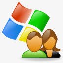 Windows软件应用windows用户图标高清图片