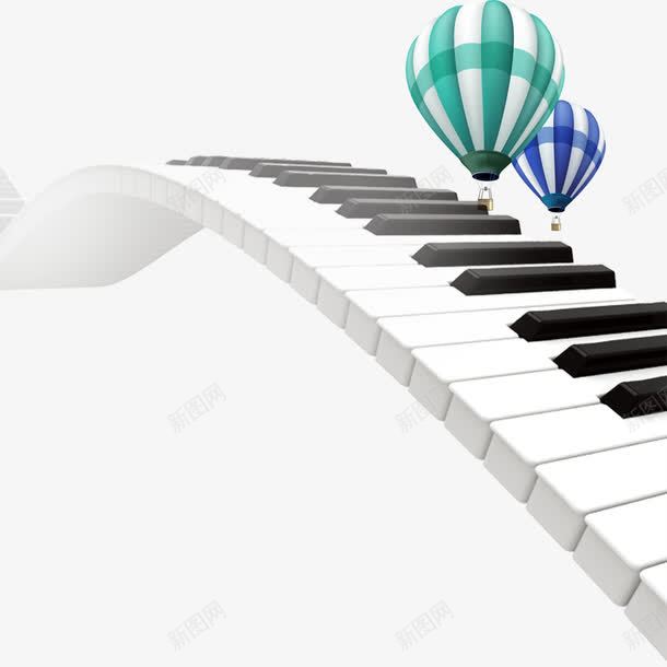 弯曲的钢琴热气球png免抠素材_新图网 https://ixintu.com 弯曲钢琴 热气球 装饰图案 音乐招生