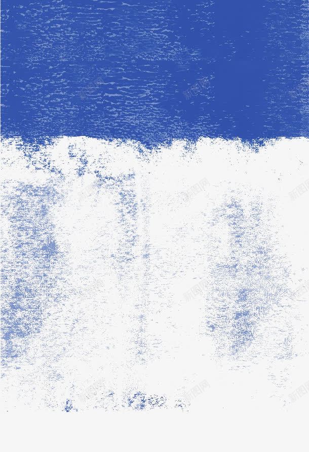 蓝色粉刷纹理png免抠素材_新图网 https://ixintu.com 墙刷 油漆 笔刷 粉刷 粉刷效果 纹理 群青 蓝色 颜料