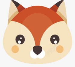 卡通小狐狸可爱小狐狸动物高清图片
