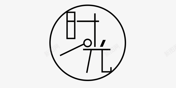 文字logo时光图标图标