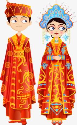中国传统婚礼素材婚庆婚礼服饰高清图片
