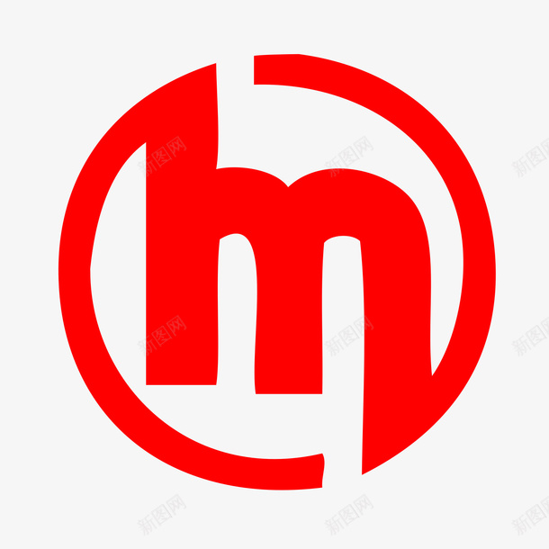 红色杭州地铁logo元素矢量图图标eps_新图网 https://ixintu.com logo 交通 创意 地铁 扁平化 杭州 标志 红色 轨道 矢量图