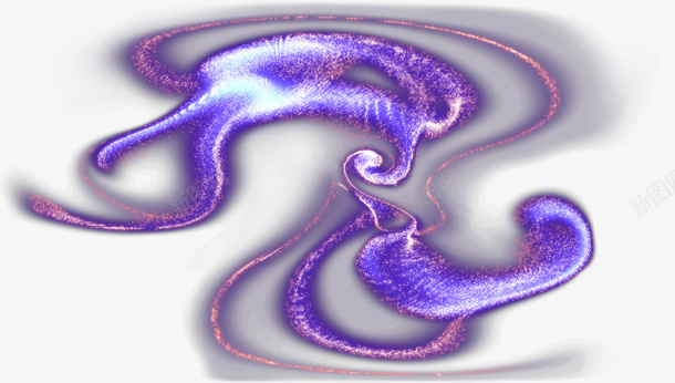 发光紫色的特效光png免抠素材_新图网 https://ixintu.com 彩色 抽象 柔和 梦幻 流金溢彩 特效光 紫光 魔术光影