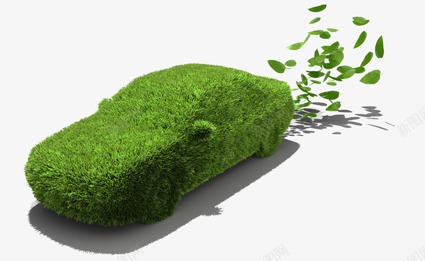 绿色环保创意汽车png免抠素材_新图网 https://ixintu.com 创意 汽车 环保 绿色