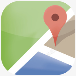 谷歌手机手机谷歌地图应用logo图标高清图片