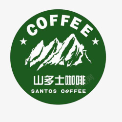 山多士山多士咖啡厅logo图标高清图片