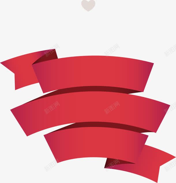 创意红色折页标签图矢量图ai免抠素材_新图网 https://ixintu.com 促销 商品 折页 活动 红色 矢量图