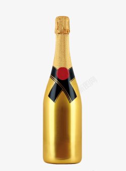 瓶装红高粱酒金色瓶装酒香槟装饰图案高清图片