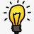 思想灯泡网络图标png_新图网 https://ixintu.com bulb idea light 公共标识标志 创意想法 卡通手绘 卡通灯泡 发光 可爱 思想 手绘 标志图标 温暖 灯泡 灵感 生活用品 生活百科 解决方法的图标 设计 黄色灯泡