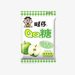 QQ糖图片青苹果味qq糖高清图片