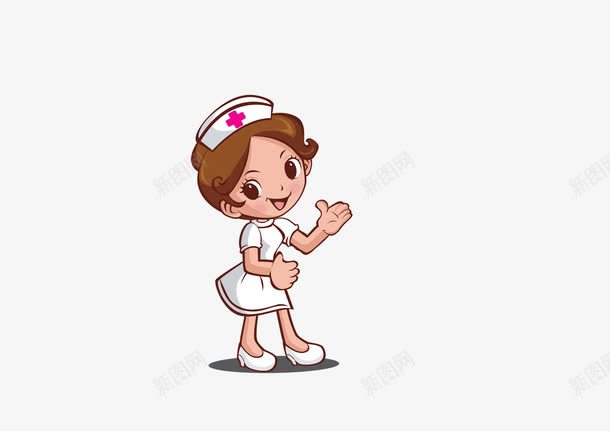 卡通护士psd免抠素材_新图网 https://ixintu.com 医生 卡通 卡通护士 可爱 护士 护士漫画 护士节插画 模版下载