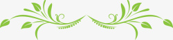 简约欧式灯饰欧式创意绿色藤蔓高清图片