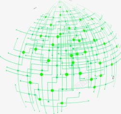 点线连接球体底纹背景素材